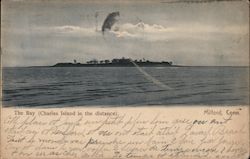 The Bay with Charles Island in the Distance Milford, CT Postcard Postcard Postcard