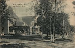 View on Pine Hill Postcard