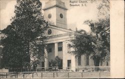 Baptist Church Beaufort, SC Postcard Postcard Postcard