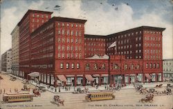 The New St. Charles Hotel Postcard