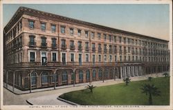 Hotel Royal, at One Time the State House Postcard
