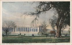 The Peristyle, City Park Postcard