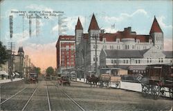 Broadway Street Postcard