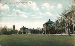Barracks at Fort Thomas Ky Postcard