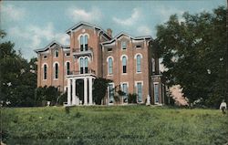 Whitehall Home of Famous General Cassius M. Clay Postcard