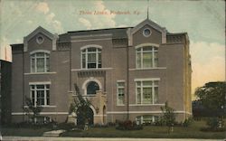 Three Links, Odd Fellows Home Postcard