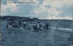 Singing Beach Postcard