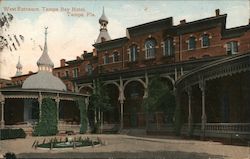 West Entrance, Tampa Bay Hotel Postcard