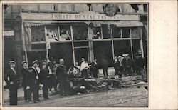 Loper's Cafe Race Riot, August 14, 1908 Postcard