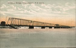 Hillsboro Bridge Charlottetown, PE Canada Prince Edward Island Postcard Postcard Postcard