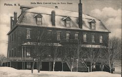 Stella Maris Convent long de Notre Dame Pictou, NS Canada Nova Scotia Postcard Postcard Postcard