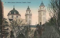 St. James Cathedral Seattle, WA Postcard Postcard Postcard