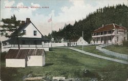 Government Buildings Wrangell, AK Postcard Postcard Postcard