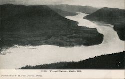 Wrangell Narrows, Alaska 1908 Postcard