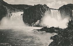 Twin Falls Postcard