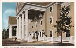 Lake Hotel-Yellowstone Park Postcard