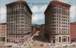 Boston & Newhouse Buildings Postcard