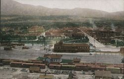 Birdseye View of Salida Colorado Postcard Postcard Postcard