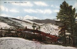 Summit of Marshall Pass Villa Grove, CO Postcard Postcard Postcard