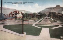 Campus of Colorado School of Mines at Golden, From Guggenheim Hall Postcard