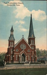 First Presbyterian Church Clarksville, TN Postcard Postcard Postcard