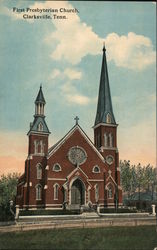 First Presbyterian Church Postcard