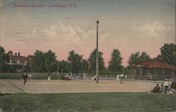 Recreation Grounds Postcard