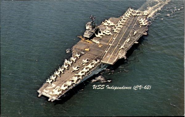 USS Independence (CV-62) Navy