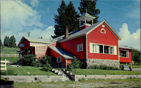 Red Schoolhouse Restaurant And Gift Shop Flathead Lake Montana