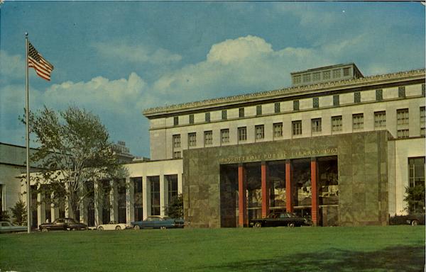 Detroit Main Library Michigan