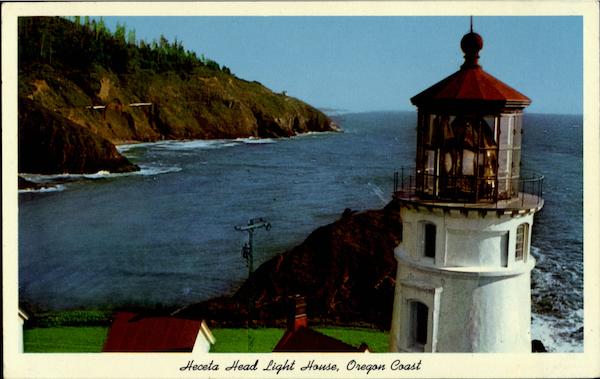 Heceta Head Light House Florence Oregon Lighthouses