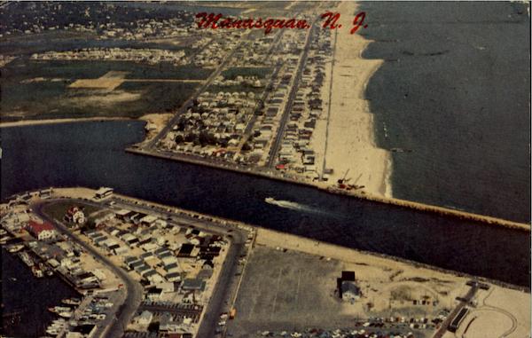 Aerial View Of The Famous Manasquan Inlet New Jersey