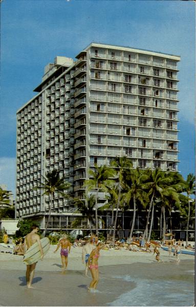The Outrigger Hotel, Waikiki Honolulu Hawaii