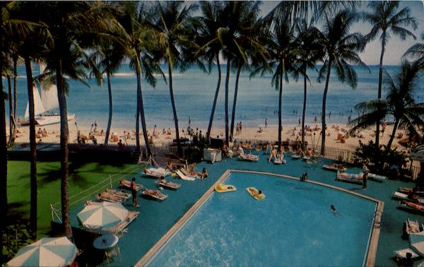 Waikiki Beach Outrigger Hotels Honolulu Hawaii