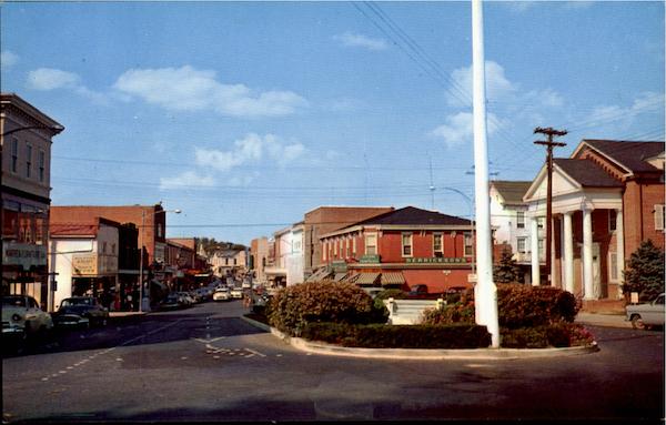 Walnut Street Looking North Milford Delaware