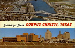 Greetings From Corpus Christi Texas Postcard Postcard