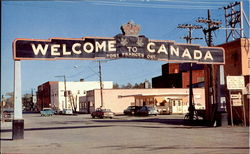 Welcome To Canada Postcard
