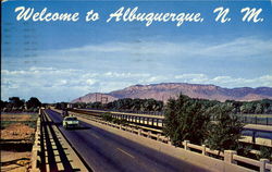 Welcome To Albuquerque New Mexico Postcard Postcard