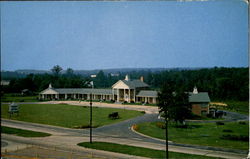 Colonial Motor Court Concord, NC Postcard Postcard