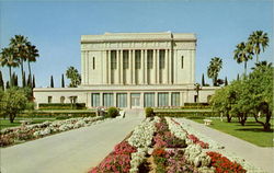 East View Of Mormon Temple, 525 East Main Mesa, AZ Postcard Postcard