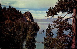 Cave Rock Lake Tahoe, CA Postcard Postcard