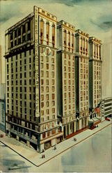 Times Square Motor Hotel, 43rd Street West Of Broadway New York, NY Postcard Postcard