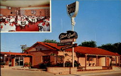 Motel Stevens And Silver Spur Restaurant Carlsbad, NM Postcard Postcard