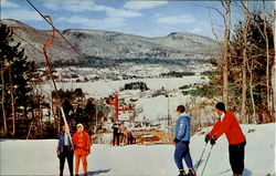 Silver Bells Ski Center Wellsboro, NY Postcard Postcard