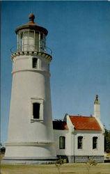 Umpqua Lighthouse, State Park Lighthouses Postcard Postcard
