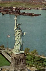 Statue Of Liberty New York City, NY Postcard Postcard