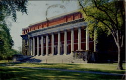 Widener Library, Harvard University Postcard