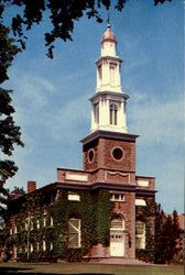 The Chapel, Hamilton College Clinton, NY Postcard Postcard