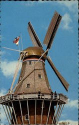 De Zwaan Windmill Postcard