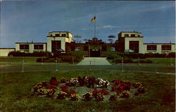 Entrance To Bathhouse, Hampton Beach State Park Postcard